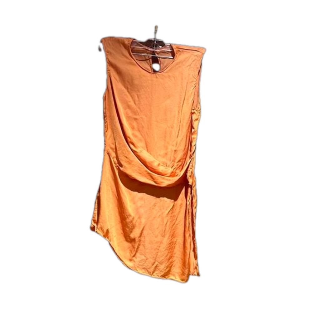 Women’s orange Flowing Dress